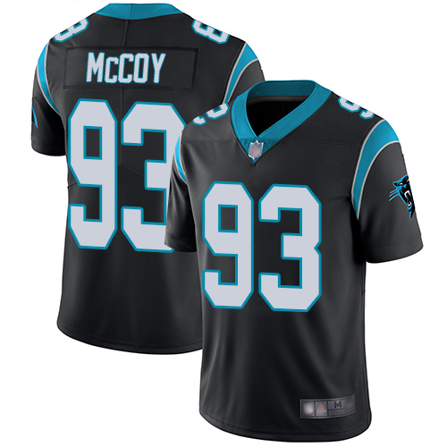 Carolina Panthers Limited Black Youth Gerald McCoy Home Jersey NFL Football #93 Vapor Untouchable->women nfl jersey->Women Jersey